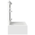 vidaXL Table de Maquillage Murale avec Lumières LED Blanches