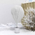 vidaXL Fleece de protection des plantes contre le gel Blanc 50 x 3 2 m