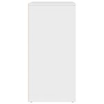 vidaXL Buffets 2 Pièces blanc 79x38x80 cm bois d’ingénierie