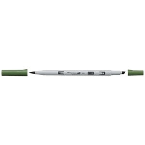 Marqueur Base Alcool Double Pointe ABT PRO 158 olive noire x 6 TOMBOW