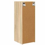 vidaXL Meuble TV mural Sonoma 30 x 31 x 80 cm Bois d'ingénierie