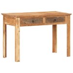 vidaXL Bureau 110x50x75 cm Bois de récupération massif