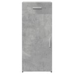 vidaXL Buffet gris béton 40x42 5x93 cm bois d'ingénierie