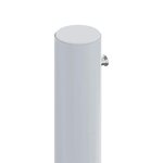 vidaXL Auvent latéral rétractable Bleu 220x600 cm