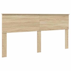 vidaXL Tête de lit Chêne Sonoma 180 cm Bois d'ingénierie