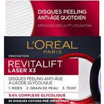 L'Oréal Paris - Disques Peeling Anti-Âge Laser x3 REVITALIFT - Acide Glycolique