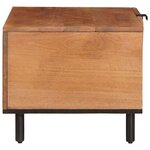 vidaXL Table basse Marron 80 x 50 x 40 cm Bois de mangue massif