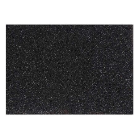 Papier thermocollant noir pailleté - 14 8 x 21 cm