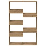 vidaXL Bibliothèque chêne artisanal 100x33x155 5 cm bois d'ingénierie