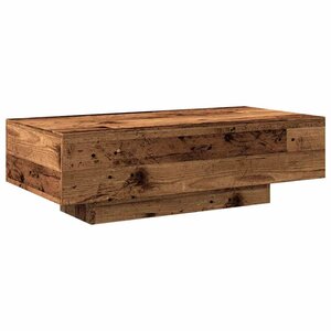 vidaXL Table basse vieux bois 100x49 5x31 cm bois d'ingénierie