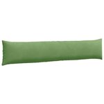 vidaXL Coussins de canapé 2 Pièces Vert clair 200 x 40 cm