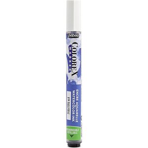 Marqueur encre colorex bleu cobalt pébéo