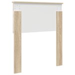 vidaXL Tête de lit Chêne Sonoma 75 cm Bois d'ingénierie
