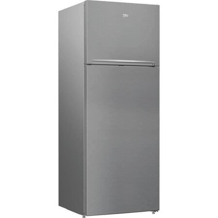 Beko rdne455k30zxbn réfrigérateur congélateur haut - 406 l (313+93) - froid ventilé - neofrost - métal brossé