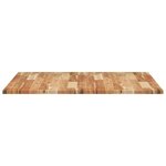 vidaXL Dessus de table carré 90x90x2 cm bois massif d'acacia