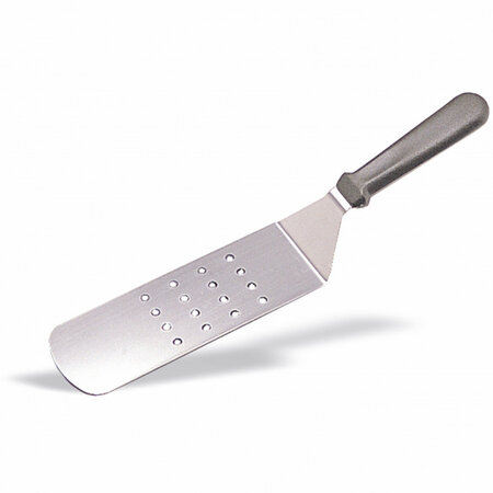 Spatule en inox perforée manche en abs l 38 cm - pujadas -  - inox