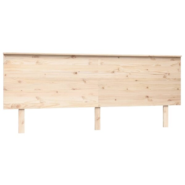vidaXL Tête de lit 204x6x82 5 cm Bois massif de pin