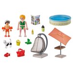 PLAYMOBIL 71476 - Maman et Enfant avec Fauteuil Suspendu