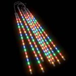 vidaXL Guirlandes lumineuses 8 Pièces 50 cm 288 LED coloré