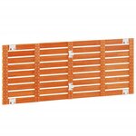 vidaXL Tête de lit murale 166x3x63 cm Bois massif de pin