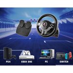 Volant Driving Wheel - SUBSONIC - Compatible Switch, PS4, Xbox One, PC