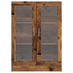 vidaXL Bibliothèque vieux bois 82 5x30 5x115 cm bois d'ingénierie