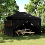 vidaXL Tente de fête Noir 279 x 410 x 315 cm Tissu Oxford