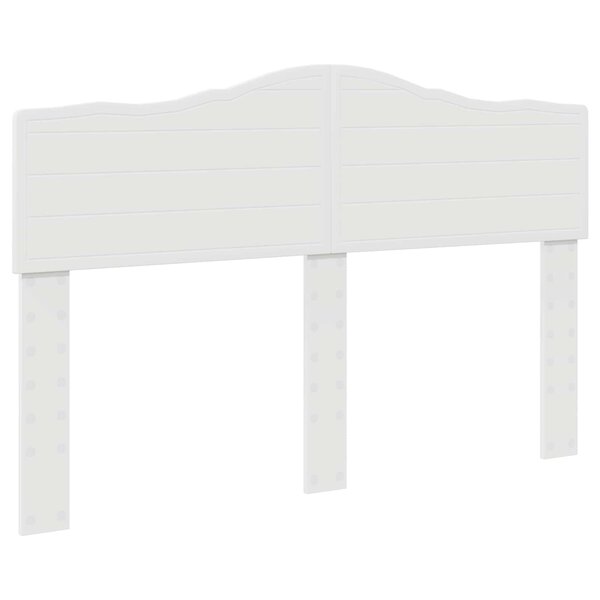 vidaXL Tête de lit Blanc 140 cm Bois d'ingénierie