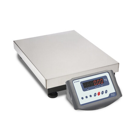 Balance industrielle de table accurex rxt 60 kg - 400 x 300 mm - gram -  - acier inoxydable60400 x300x110mm