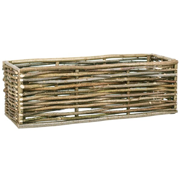 vidaXL Lit surélevé de jardin 120x40x40 cm Bois de noisetier