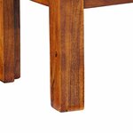 vidaXL Table d'appoint Marron 40 x 30 x 36 cm Bois d'acacia massif