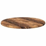 vidaXL Plateau de table Bois ancien 50 x 50 x 1 5 cm Bois d'ingénierie