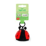 Legami SPK0018 - Porte-clés en peluche Ladybug - Tiny Super Soft!