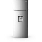 Triomph tkdp207ws - réfrigérateur congélateur haut - 207 l (170 + 37) - froid statique - l54 5 x h144 cm - simili inox