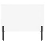vidaXL Table basse blanc 90x50x40 cm bois d'ingénierie