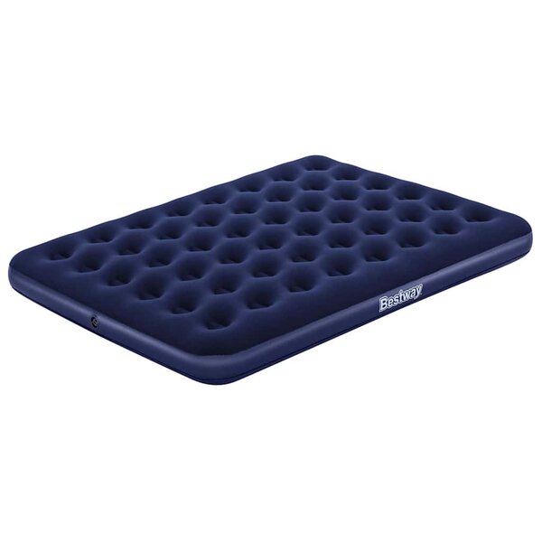 Best Way Matelas à Air Bleu 203 x 152 x 22 cm PVC