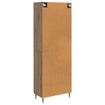 vidaXL Ensemble de Meubles 2 Pièces Chêne artisanal 66 x 34 5 x 89 5 cm