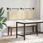 vidaXL Tête de lit suspendue Tissu