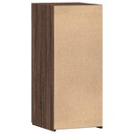 vidaXL Buffet chêne marron 40x42 5x93 cm bois d'ingénierie