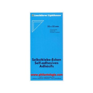 Coins autocollants 32 mm pour blocs  photos  cartes postales.