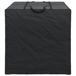vidaXL Sac de stockage extérieur Noir 90 x 90 x 90 cm Tissu 600D