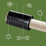 Pack and Move - Film Etirable Opaque - Poignée - 150 m - Film Support Palette Valise Ordinateur - Protection Meuble Déménagement