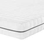 vidaXL Matelas en mousse moyennement doux 120x200 cm
