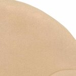 vidaXL Canapé-lit pour enfants crème peluche douce