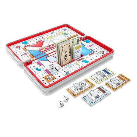Monopoly - jeu de société road trip - jeu de voyage