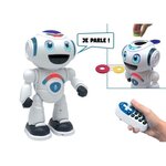 LEXIBOOK - POWERMAN MASTER Robot Programmable - Quiz, Musique, Jeux, lancer de disque et télécommande (Français)
