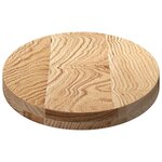 vidaXL Dessus de table 80x40x4 cm bois de chêne massif ovale