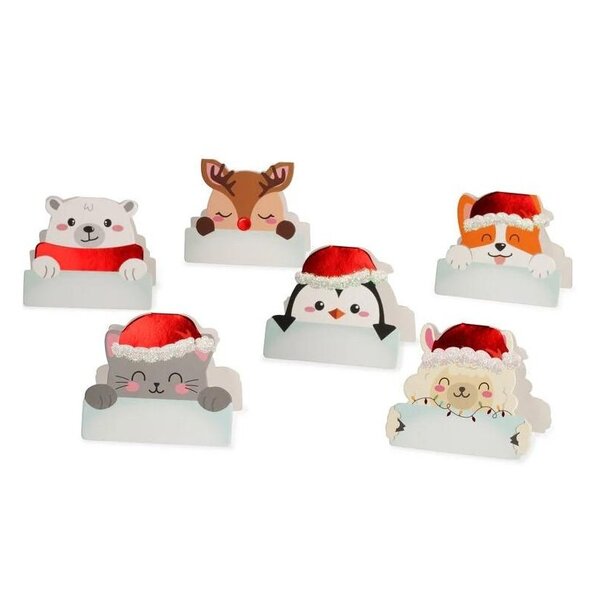 Set de 12 marque places pour Noel