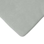 vidaXL Coussins de siège 4 Pièces Gris clair 40 x 40 x 3 cm Velours