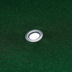 vidaXL Toile supérieure de belvédère 310 g / m² 4 x 3 m Vert